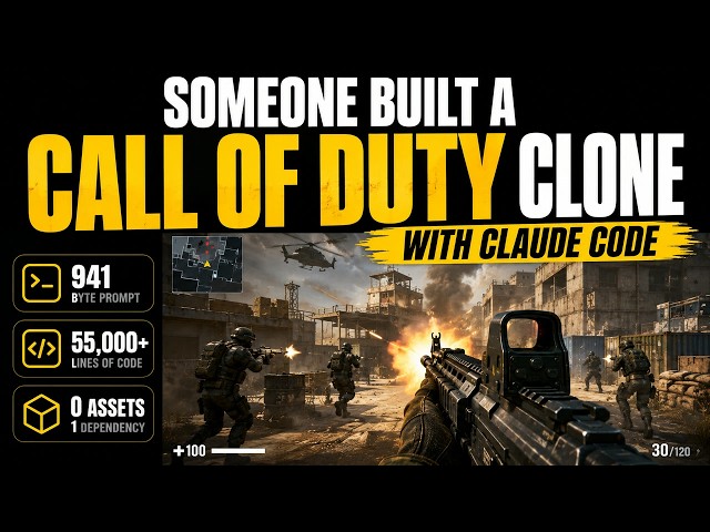 Someone Built a Call of Duty Clone With Claude Code