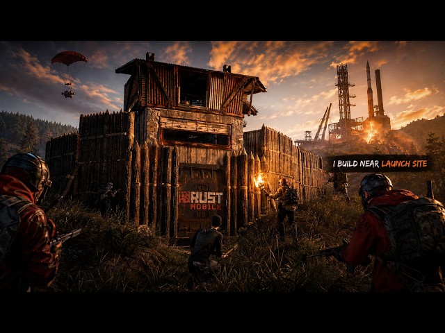 I Built NEXT to Launch Site in Rust Mobile…