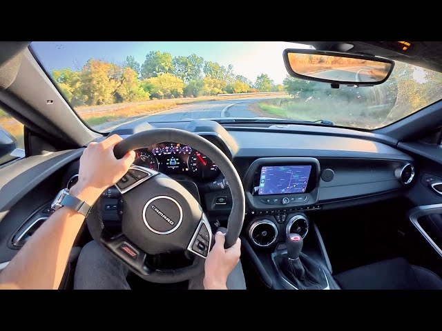 2023 Chevrolet Camaro SS 1LE (6-Speed Manual, 2SS) - POV Test Drive (Binaural Audio)