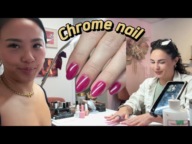 Simple ✨chrome✨nail ? YESSS
