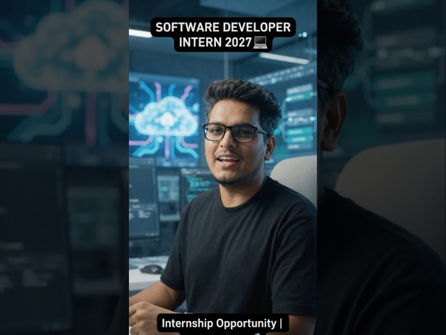 IBM Software Developer Intern 2027 🚀 |  Internship | Freshers & Students | Apply Now
