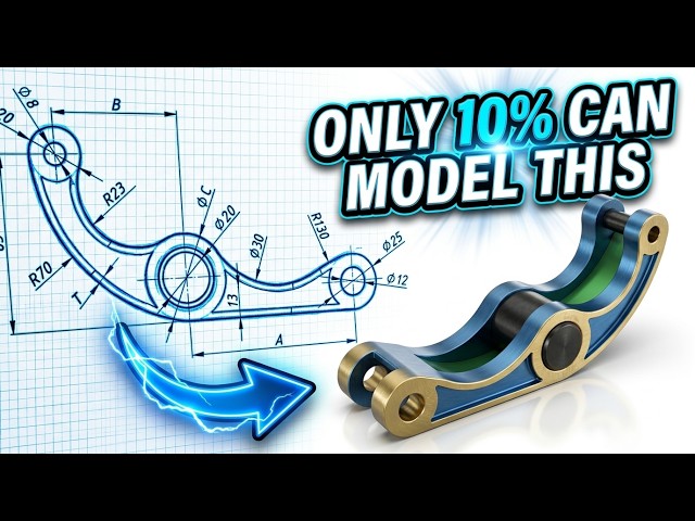 Geometry Challenge 🔥 | Fusion 360 Catics 3D13-H03
