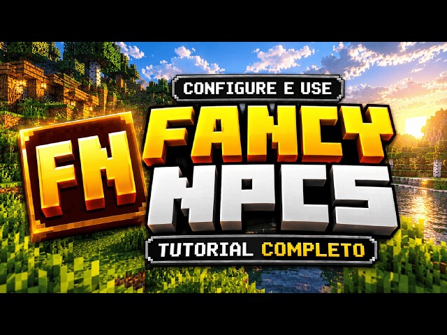FancyNpcs Plugin 🔥 ESSE É O MELHOR PLUGIN DE NPC PARA MINECRAFT! 😱