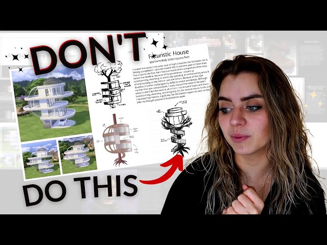 Architecture Portfolio Review | 📐 Architecture Student Portfolio for Admission 🏫📚