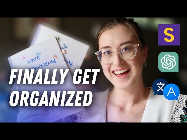Optimize your language learning 💪 Note taking & organization tips