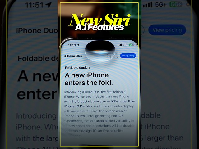 5 CRAZY AI Features in iOS 27!