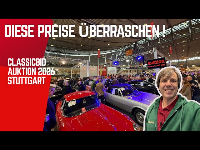 Preis-Schock in Stuttgart! Oldtimer Auktion mit Ergebnissen