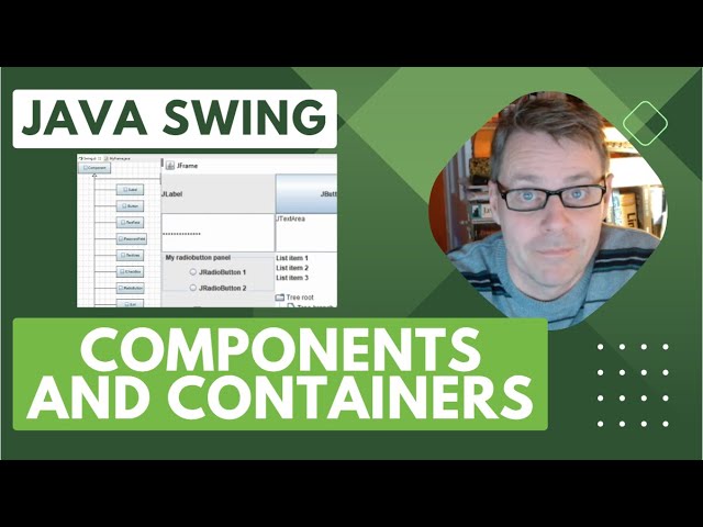 Java Swing components and containers