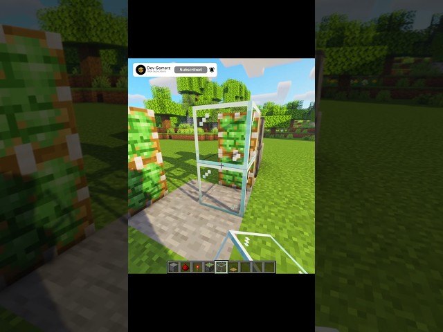 Minecraft Automatic Piston Door