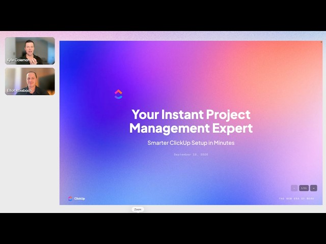 Your Instant Project Management Expert: Smarter ClickUp Setup in Minutes