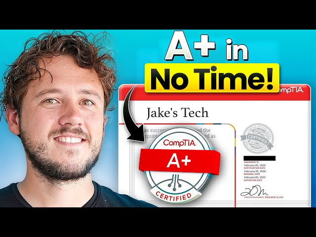 Pass the A+ Exam FAST | My 6-Week Study Plan