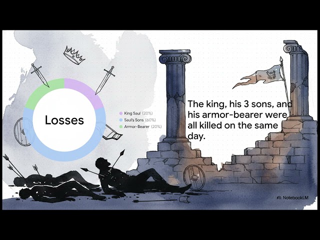 1 Samuel 31. The Death of King Saul on Gilboa