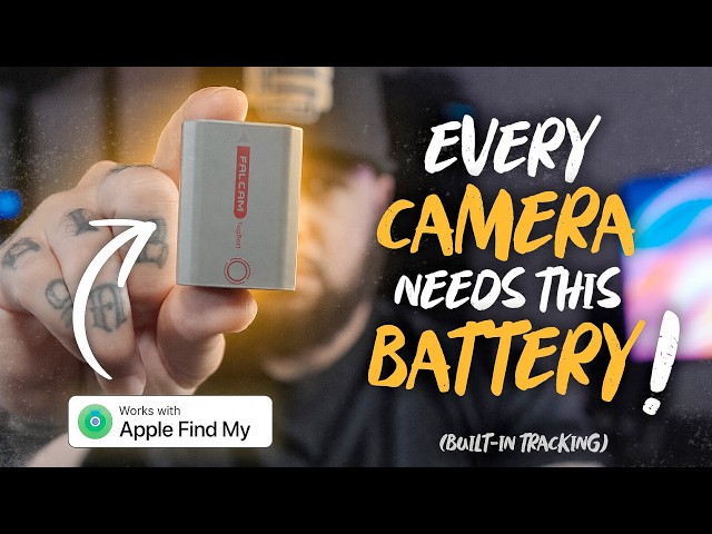 A Camera Battery You Can Track! 📍(Falcam TagBatt Review) | Sony FZ100