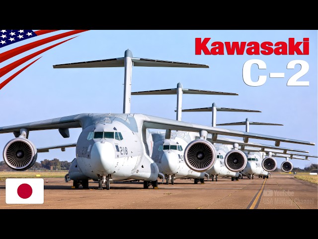 Kawasaki C-2 – Japan’s High-Speed Airlifter Built for Range and Heavy Loads