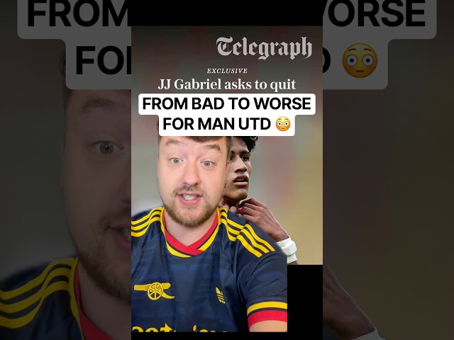 JJ Gabriel asks to QUIT Manchester United! 😱