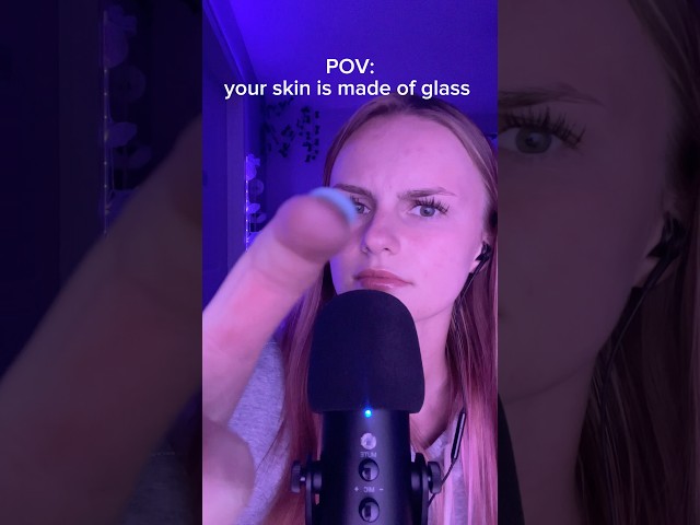 Gimme that skin care routine asap 😝 #asmr #relax #tingles #tapping