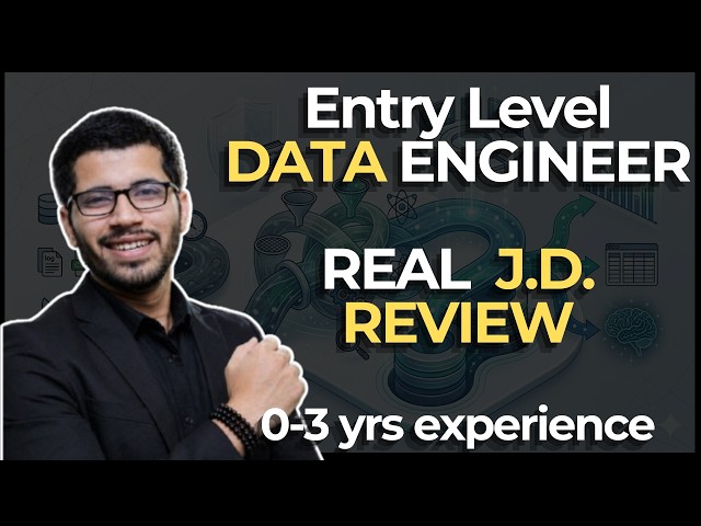 What Companies Expect from Entry Level Data Engineers