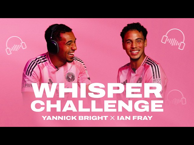 Can Yannick Bright & Ian Fray Survive the Whisper Challenge? 😂🎧