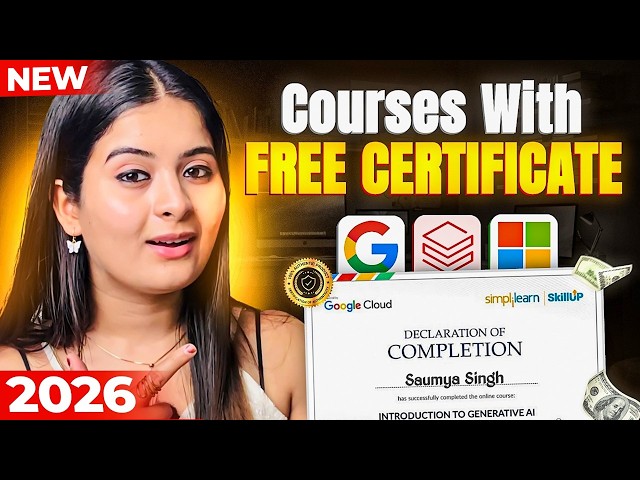 New Certification Courses from Microsoft, Google & TCS 2026 | Apply Before It’s Gone- Skill + Proof