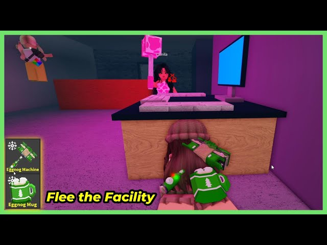 Eggnog Machine Hammer, Luck - Roblox Flee the Facility