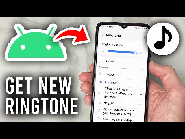 How To Get New Ringtones On Android Phone - Tutorial