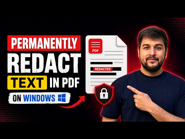 How to PERMANENTLY Redact PDF Data (Don't Make This Mistake!)
