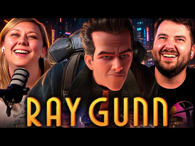 Ray Gunn | Official Trailer REACTION| Netflix