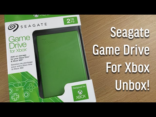 Seagate Game Drive for Xbox Unbox!