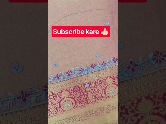 New embroidery blouse design 4 wedding party #nidhifashionshashi #indianfashion #indiandesigner #20