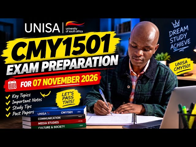 CMY1501 Exam Prep | 07 NOVEMBER 2026 Revision Guide