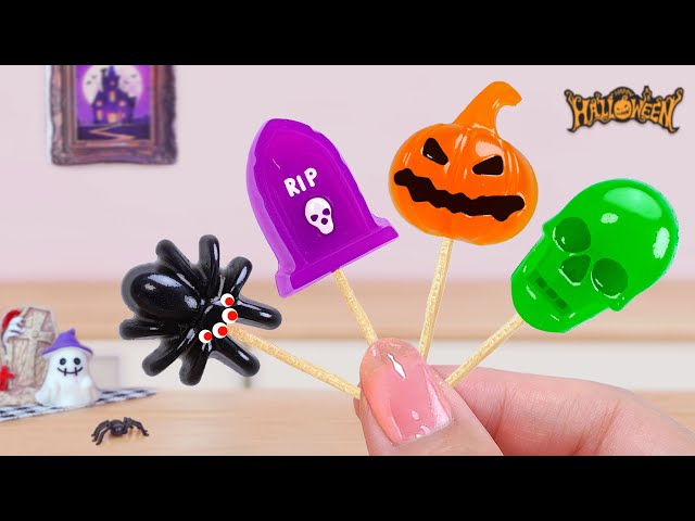 SPOOKY Miniature Halloween Jelly Decorating 🎃 1000+ HALLOWEEN Cakes Compilation 🎃 Mini Cakes