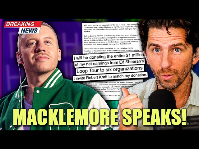 Breaking: Macklemore Challenges Bob Kraft To Match His MILLION DOLLAR Donation - FULL HIS STATEMENT