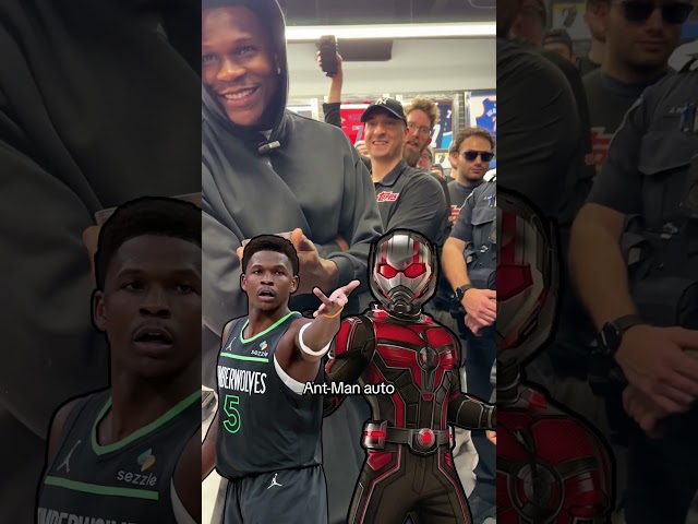 Ant shooting his shot here 👀🎬