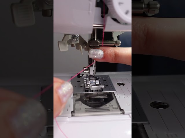 How to thread your sewing machine  #sewingforbeginner #sewingtutorial #learntosew #howtosew ￼