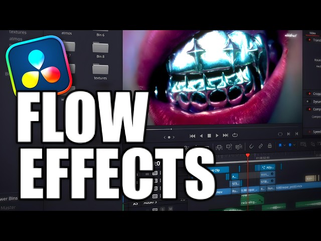 DaVinci Resolve | My Favorite FLOW Effects For beginners