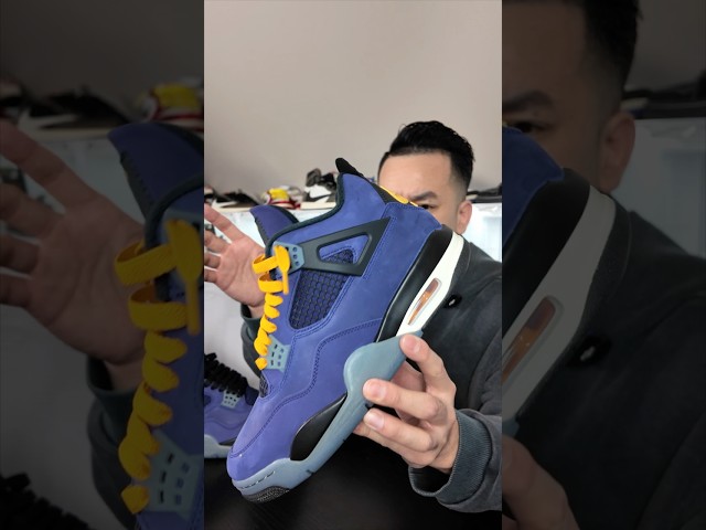 JORDAN 4 LAKE SHOW LAKERS COP OR PASS #JORDAN4 #sneakers #lakers #shorts