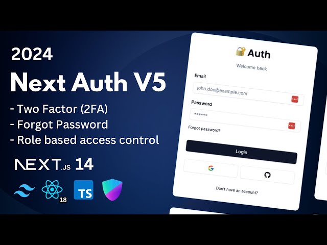 Next Auth V5 Advanced Features - Settings, Roles & Protection