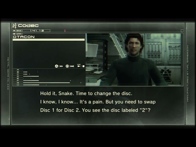 MGS4 Unused Codec Call