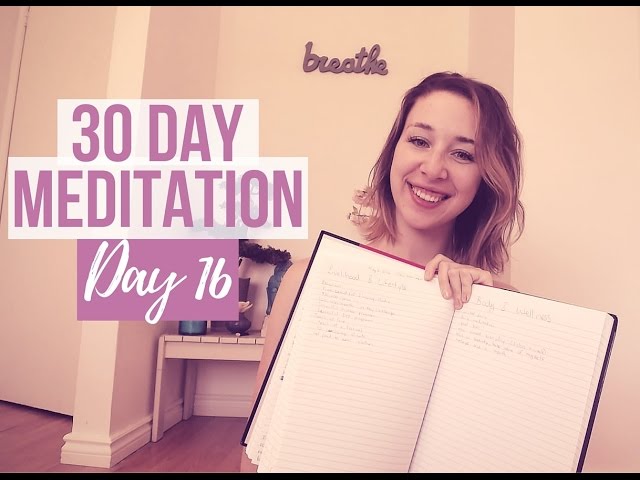 New Moon Meditation & Journaling Exercise - Day 16/30 Day Meditation Challenge