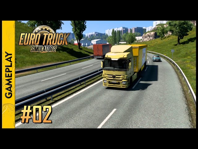 EURO TRUCK SIMULATOR 2 (Liverpool x Carlisle)(Gameplay) #02
