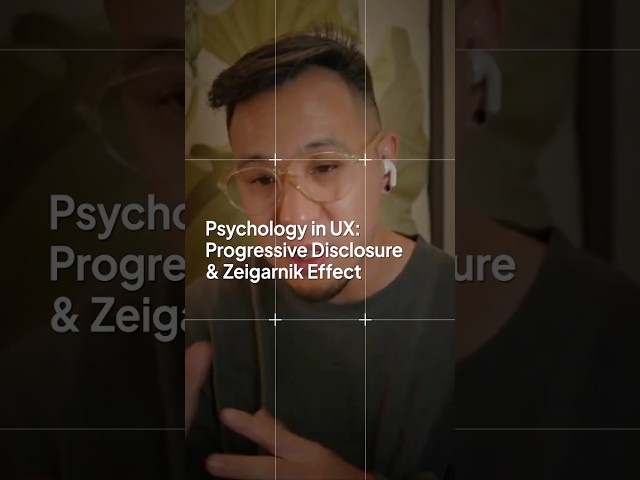 Psychology in UX: Progressive Disclosure & Zeigarnik Effect