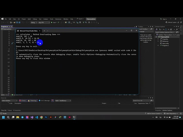 Runtime Polymorphism 