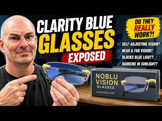 Clarity Blue Glasses EXPOSED — Do They REALLY Adjust Your Vision?! #ClarityBlueGlasses #ScamProducts
