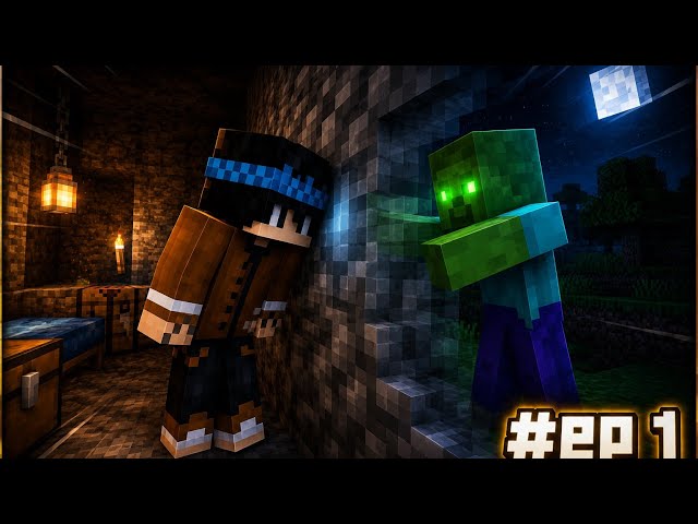 Extreme 1v1 against zombie in Minecraft Java edition 🔥
