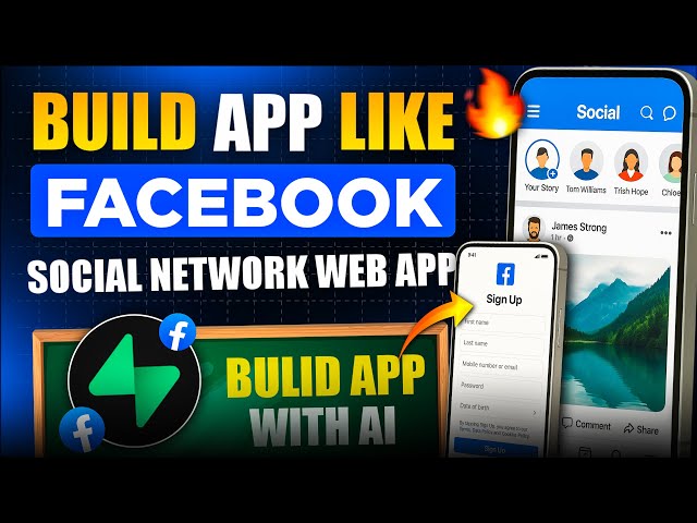 Build a Facebook Like Social Network Web App Using AI - Full Guide