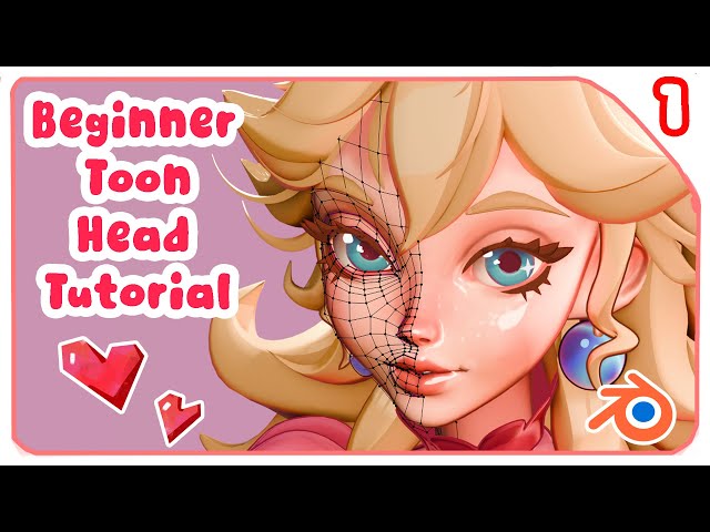 Model a Lowpoly Toon Head in 10 Minutes  - [Beginner Friendly] - Tips From An ex- bungie AAA dev