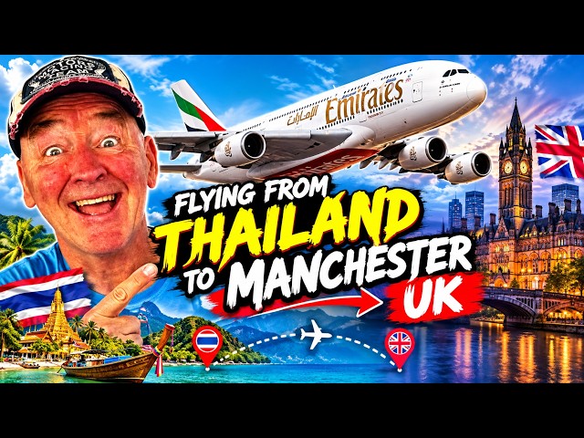 I flew from Thailand to Manchester UK with Emirates — Was It Worth It? ✈️