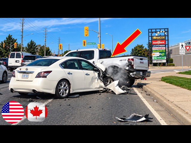 TRAFFIC STOPPED BUT THIS DRIVER DIDN’T | Driving Fails | Learn to Drive  - 1067