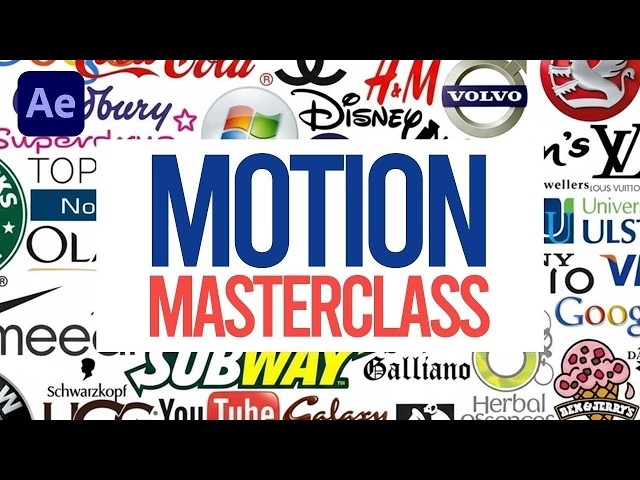 Motion Graphics Masterclass (20 Hours) – Complete After Effects Training for Beginners to Pros