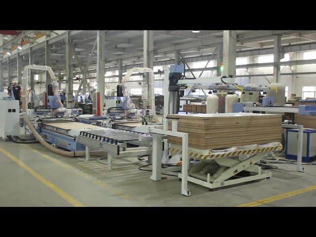 one-to-two automatic furniture production line
